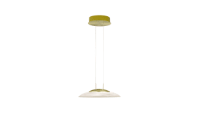 LED-Pendelleuchte Findus, gold, 42,5 cm