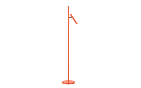 LED-Akku-Standleuchte Streak, orange, 134 cm, inkl. Tastdimmer
