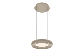 LED-Pendelleuchte Lys, sandfarbig, inkl. CCT und Höhenverstellung
