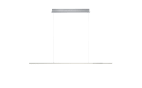 LED-Pendelleuchte Ole, aluminium, inkl. CCT und Fernbedienung