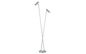LED-Stehleuchte Tom Pro, nickel, inkl. CCT Funktion