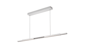LED-Pendelleuchte Whippy, alufarbig, inkl. CCT Funktion