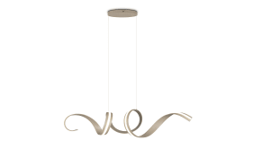 LED-Pendelleuchte Cinque Cisenna, beige