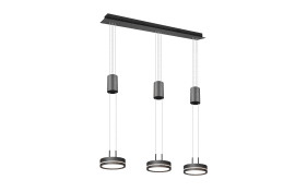 LED-Pendelleuchte Franklin, anthrazit, 85 cm