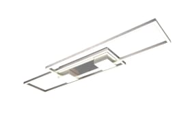 LED-Deckenleuchte Albany, nickel, inkl. Fernbedienung 