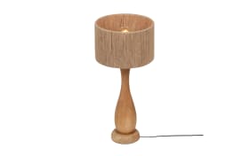 Tischleuchte Toba, holzfarbig