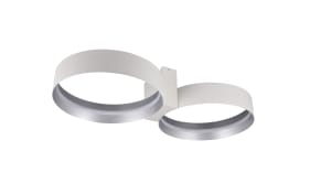 LED-Deckenleuchte Loop, weiß, inkl. stufenloser Dimmfunktion