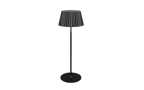 LED-Akku-Tischleuchte Suarez, schwarz, 39 cm