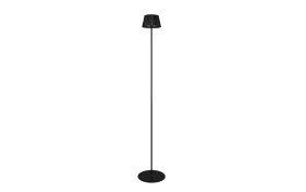 LED-Akku-Stehleuchte Suarez, schwarz, 123 cm