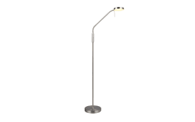 Akku-Standleuchte Moreno, Nickel, inkl. Touch Dimmer 