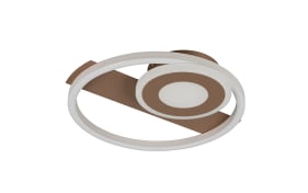 LED-Deckenleuchte Horus, coffee
