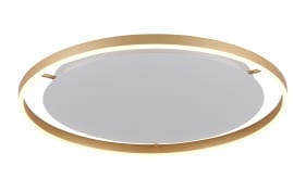 LED-Deckenleuchte Ritus, messing matt, 58,5 cm