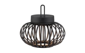LED-Akkupendelleuchte Akuba, schwarz, 25 cm, inkl. Memoryfunktion 