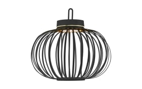 LED-Akkupendelleuchte Akuba, schwarz, 36 cm, inkl. Memoryfunktion