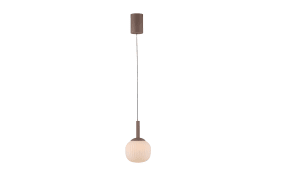 Pendelleuchte Nami, sandfarbig, 1-flammig, inkl. Comfort-Lift Funktion
