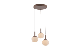 Pendelleuchte Nami, sandfarbig, 3-flammig, inkl. Comfort-Lift Funktion