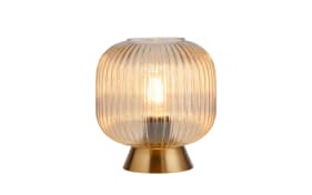 Tischleuchte Nami, amberfarbig