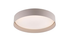 LED-Deckenleuchte Tavoli, sand, inkl. Fernbedienung 