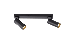 Deckenleuchte Rik, schwarz