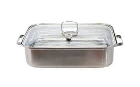 Dampfgarer Lugano, Edelstahl/Glas, inkl. Deckel