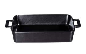 Auflaufform Avar, Keramik, schwarz, 42 cm