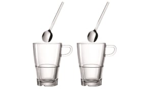 Latte-Macchiato-Set Senso, 4-teilig