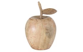 Apfel Wumel, Mangoholz naturfarbig, 22 cm