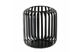 Windlicht Viki, schwarz, 15 cm