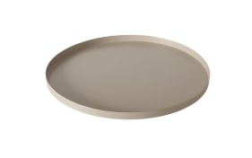 Tablett Rondella, beige, 40 cm 