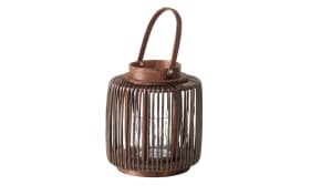 Windlicht Tarion, braun, 24 cm