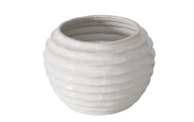 Vase Nanny, weiß, 17 cm