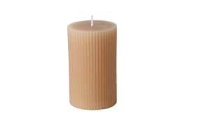 Stumpenkerze Classic, beige, 10 cm