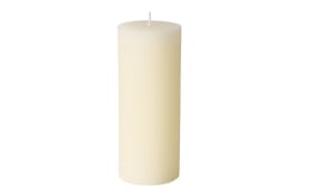 Stumpenkerze Classic, cremeweiß, 15 cm