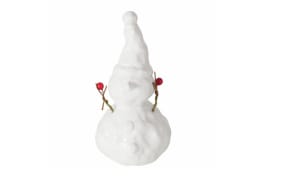 Dekofigur Schneemann, weiß, 20 cm