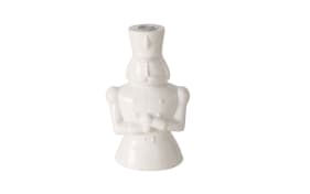 Kerzenleuchter Cascam, weiß, 11,5 cm