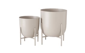 Übertopf-Set Kilana, beige
