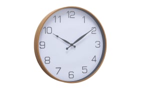 Wanduhr Luego, braun, 50 cm 