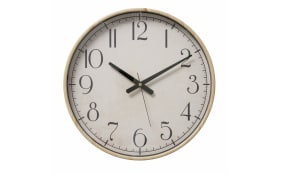 Wanduhr Nadine, holz/weiß, 38 cm