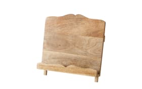 Buchständer Booky, Mangoholz, 31,5 cm