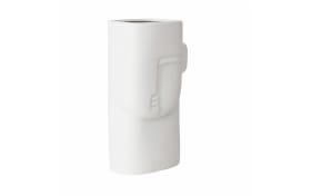 Vase Ansik, weiß, 35 cm
