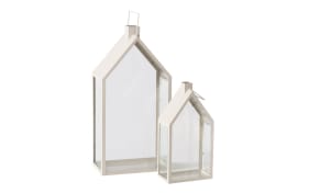 Laternenset Ashley, beige, 2-teilig