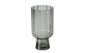 Vase Shade, grau, 25,5 cm