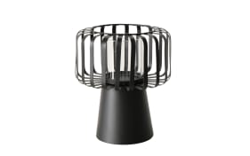 Windlicht Claudio, schwarz, 21 cm 