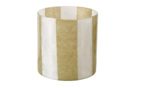 Windlicht Lema, beige, 13 cm