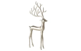 Figur Hirsch, silber, 36,5 cm