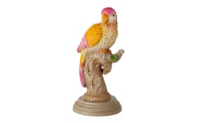 Figur Papagei, mehrfarbig, 20 cm