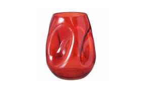 Vase Lojin, rot, 17,3 cm