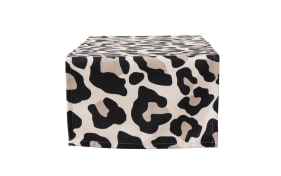 Tischläufer Leony, schwarz/braun, 140 cm