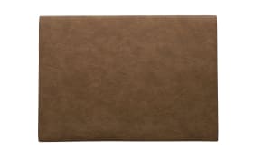 Tischset vegan Leder, toffee, 46x33cm