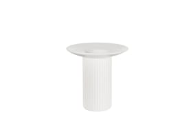 Vase, Porzellan, weiß, 12,5 cm